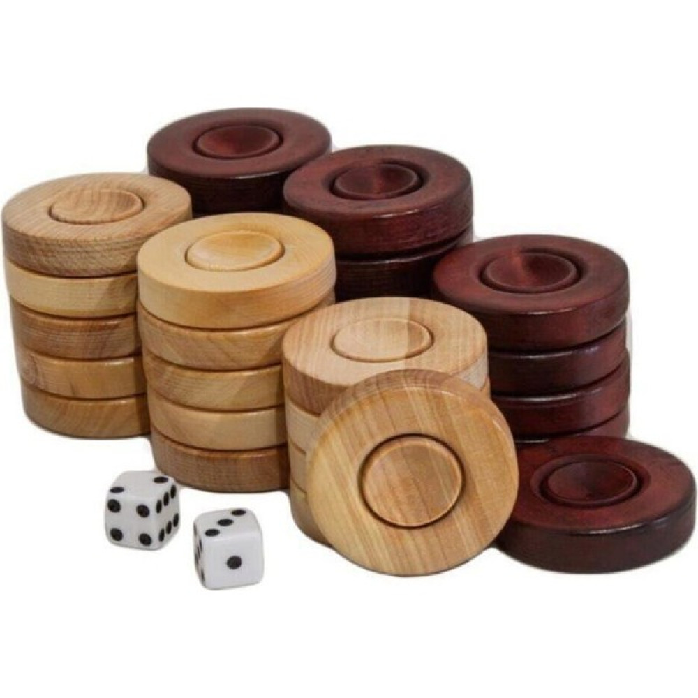 Ottoman Games El Yapımı Şimşir Tavla Pulu Küçük Boy 29 mm El Yapımı Şimşir Tavla Pulu 29 Tavla Fiyatı