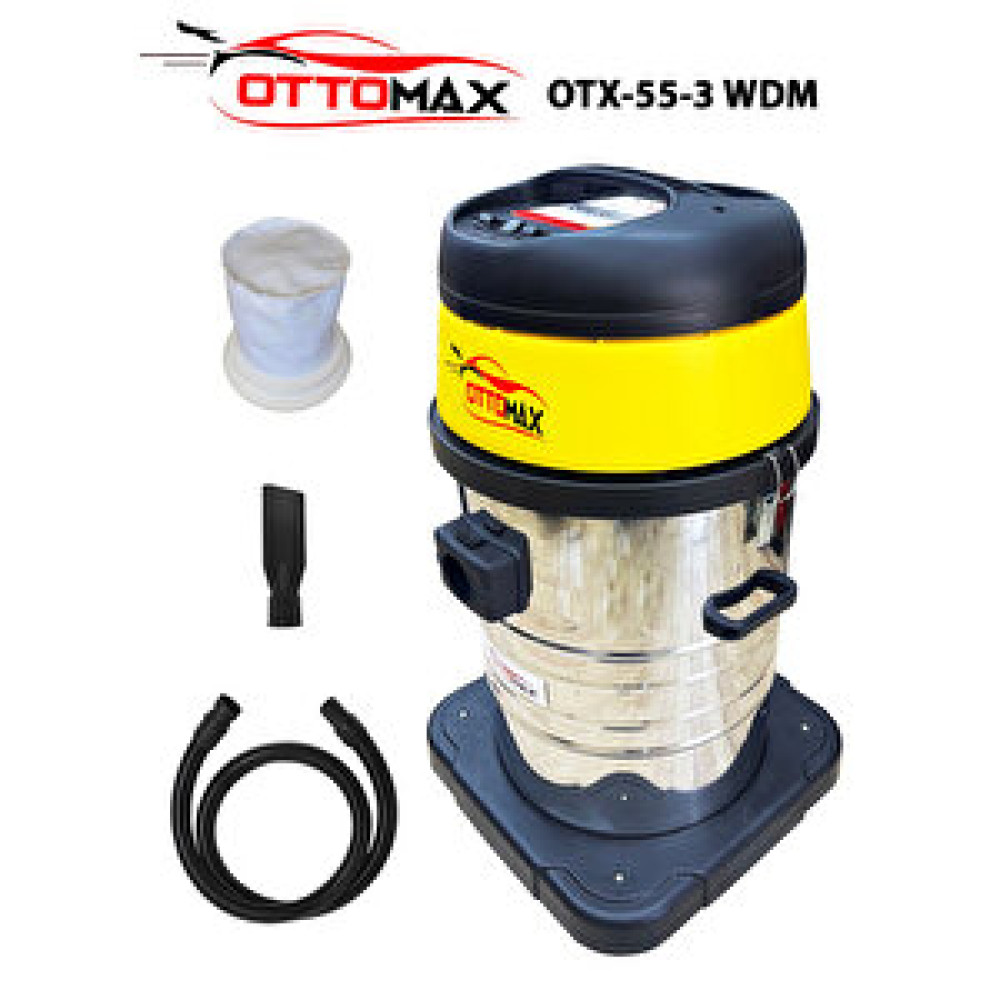 Ottomax Otx-55-3-wdm 4200 Watt 3 Motorlu Islak Kuru Sanayi Tipi Oto Süpürgesi Endüstriyel Süpürge Oto Yıkama Ürünleri Fiyatı