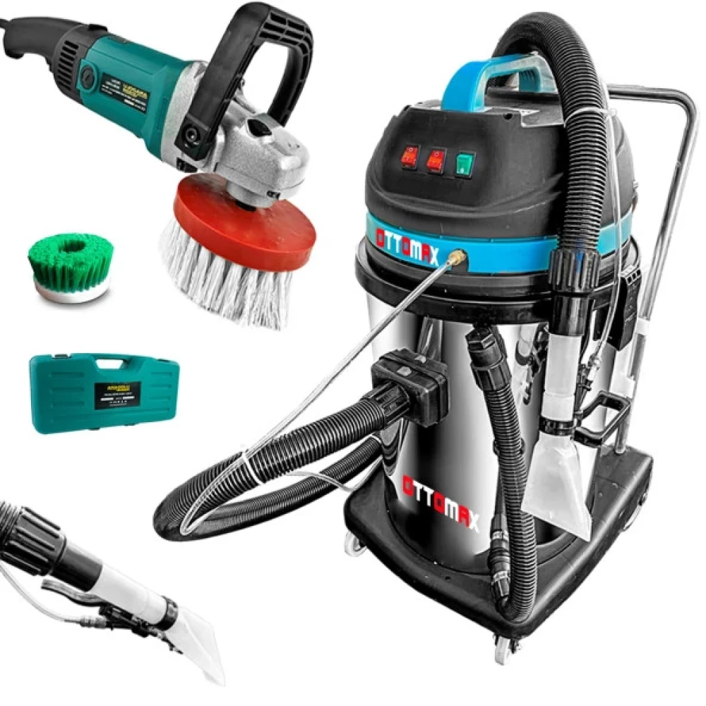 Ottomax Otx3klset 3 Motorlu 2800 Watt  Koltuk Yikama Ve Fircalama Seti Koltuk Fiyatı