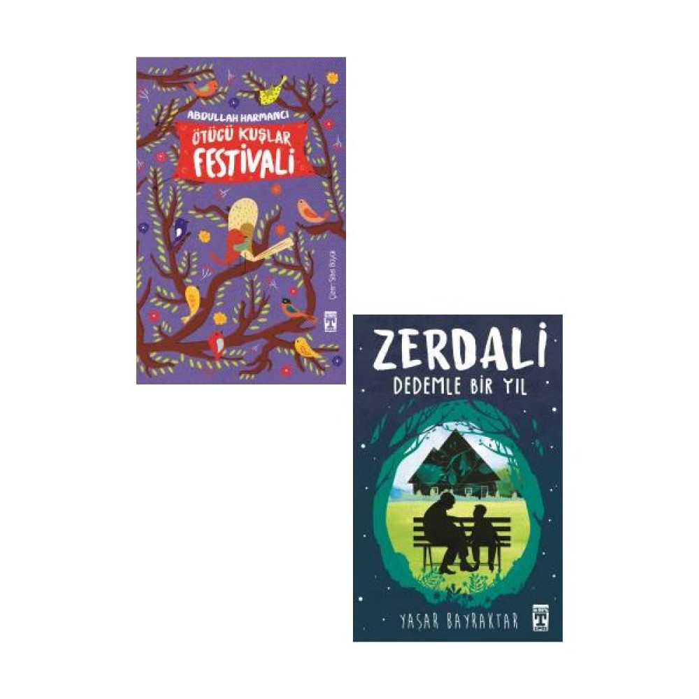 Ötücü Kuşlar Festivali - Zerdali Dedemle Bir Yıl 2 Kitap Set Çocuk Öykü Fiyatı