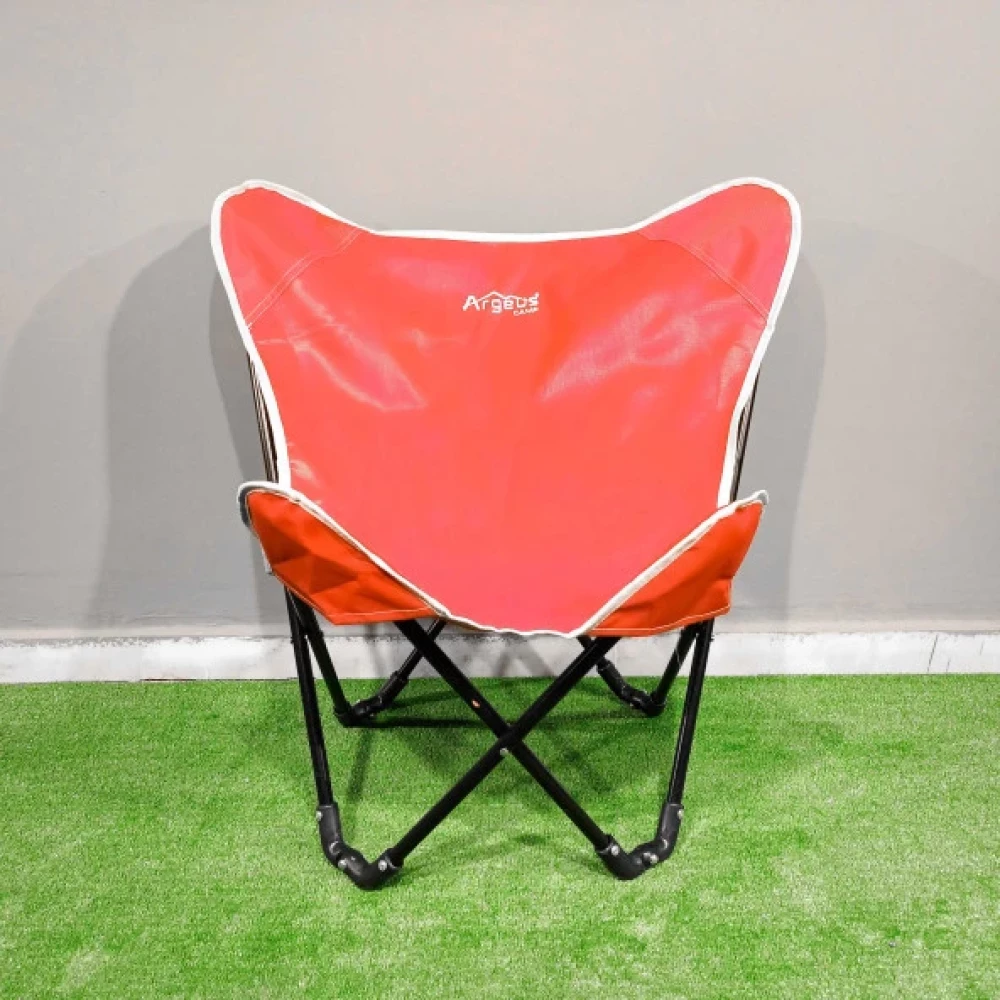 Outdoor Argeus Butterfly Katlanabilir Kamp Sandalyesi Kırmızı Kamp Sandalyesi Fiyatı