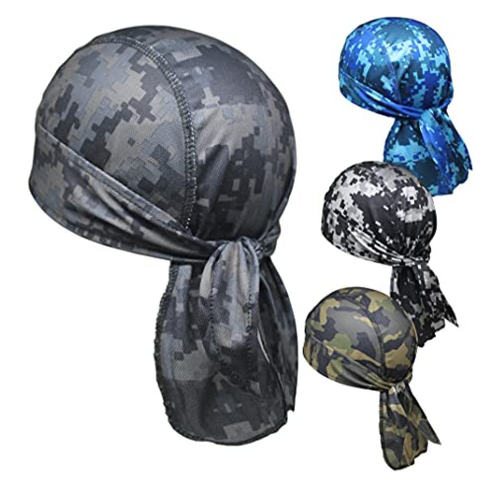 OutdoorEssentials Cooling Helmet Liner - Motorcycle Headwraps for Men - Do Rag Bandanas for Men - Bandana Skull Cap Biker Cap Motorcycle Helmets Fiyatı