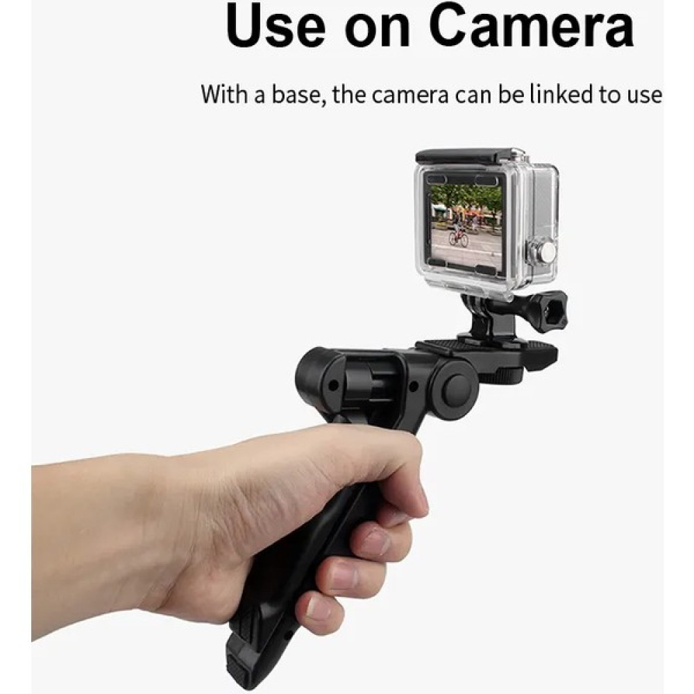 Outfire Profesyonel Taşınabilir Aksiyon Kamera- Cep Telefonu Tripod - Siyah Aksiyon Kameralar Fiyatı