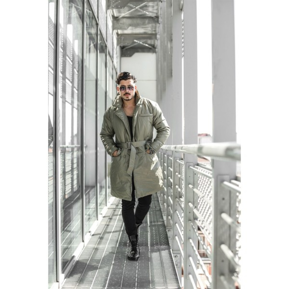 Outfit-Man 3 Cepli Kemerli Oversize  Şişme Trençkot Erkek Çocuk Mont Fiyatı