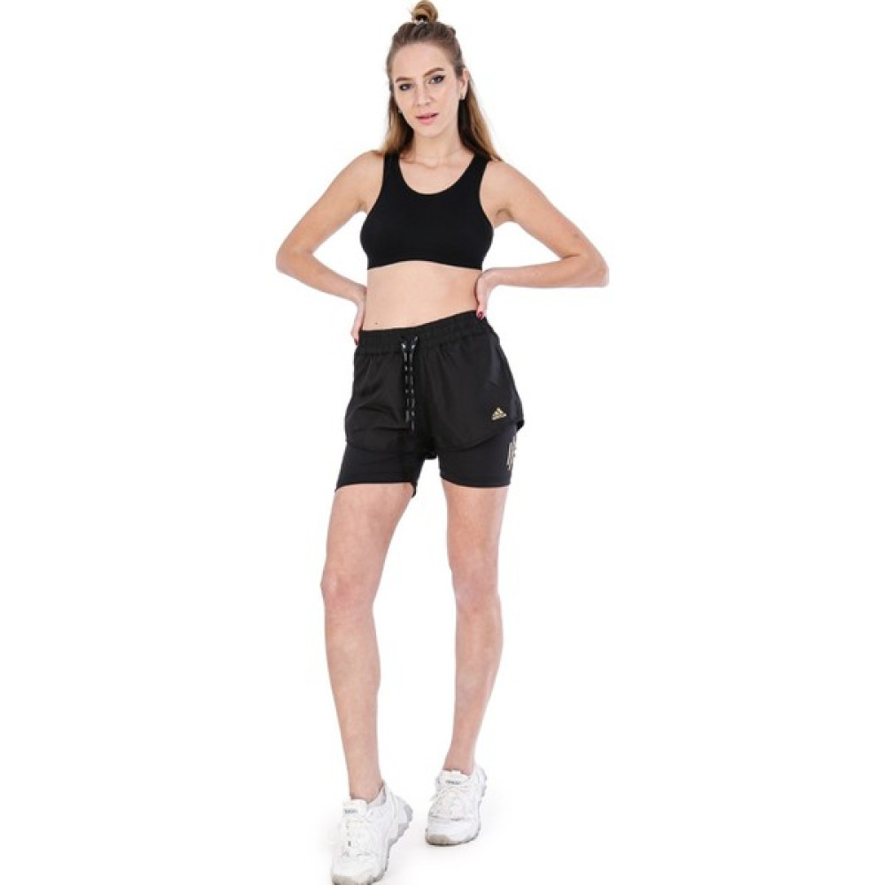Outlet Bul Kadın Taytlı Model Paraşüt Kumaş A.d.s. Slim Fit Siyah Renk Taytlı Şort Şort & Kapri (Outdoor) Fiyatı