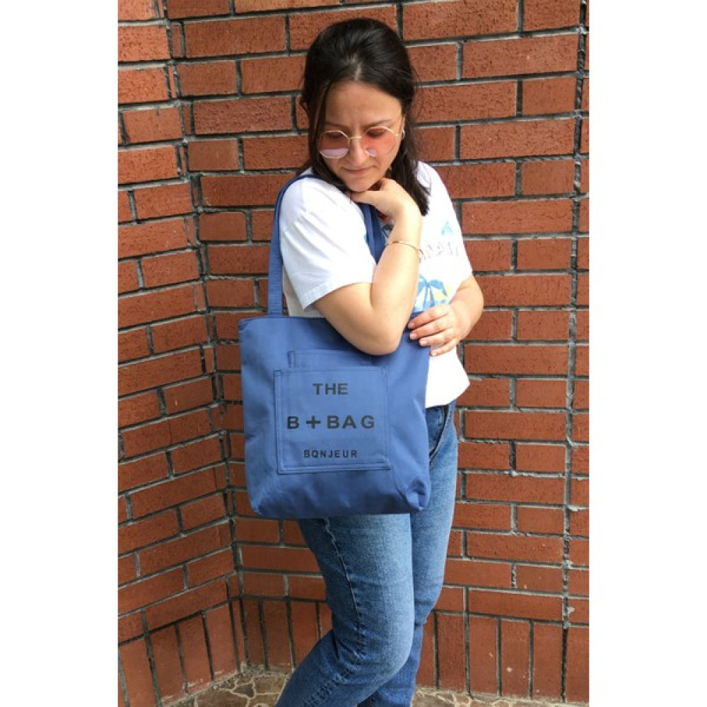 Outlet Çarşım Üç Bölmeli B-Bag Tote Fermuarlı Kadın Kumaş Omuz ve Kol Çantası Bayan Çanta ve Cüzdan Fiyatı