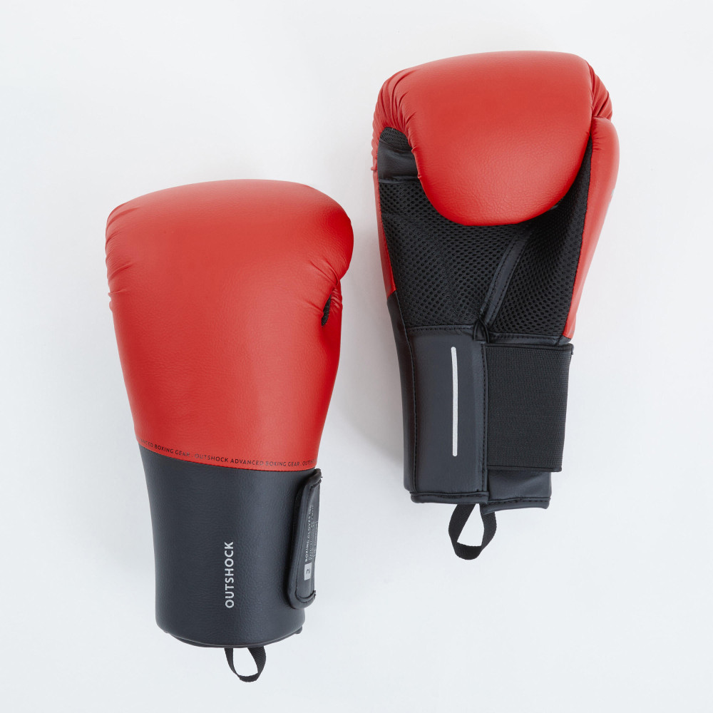 Outshock Boks Eldiveni 100 - Kırmızı - Boks Diğer Spor Ürünleri Fiyatı