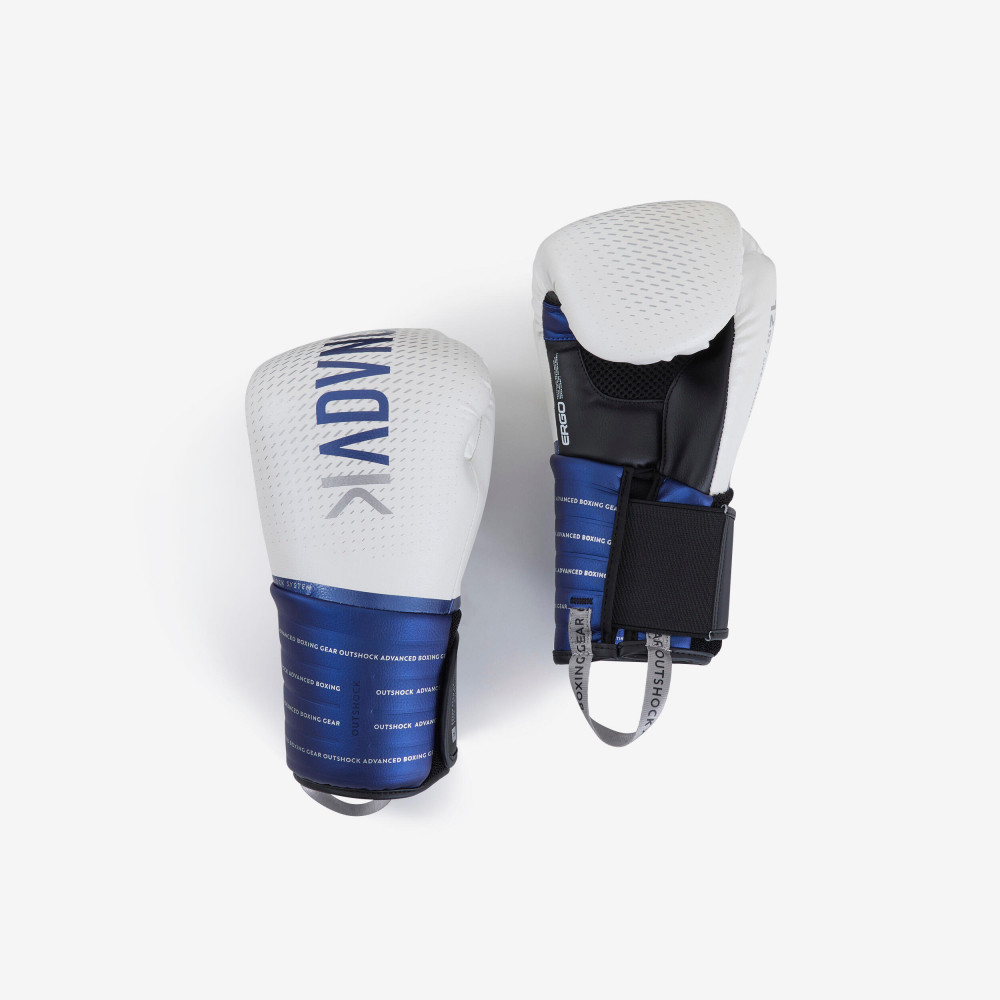Outshock Boks Eldiveni - Beyaz / Mavi - 500 Diğer Spor Ürünleri Fiyatı