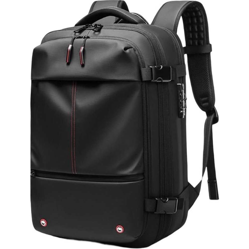 Outwalk Unisex Şifreli Kilitli Çok Cepli Sırt Çantası - Siyah (Yurt Dışından) Erkek Sırt Çantası Fiyatı