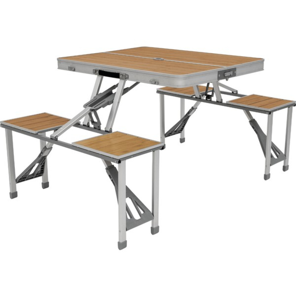 Outwell Dawson Picnic Table Premium Bambu Katlanır Sandalye Masa Seti Kamp & Piknik Masası Fiyatı