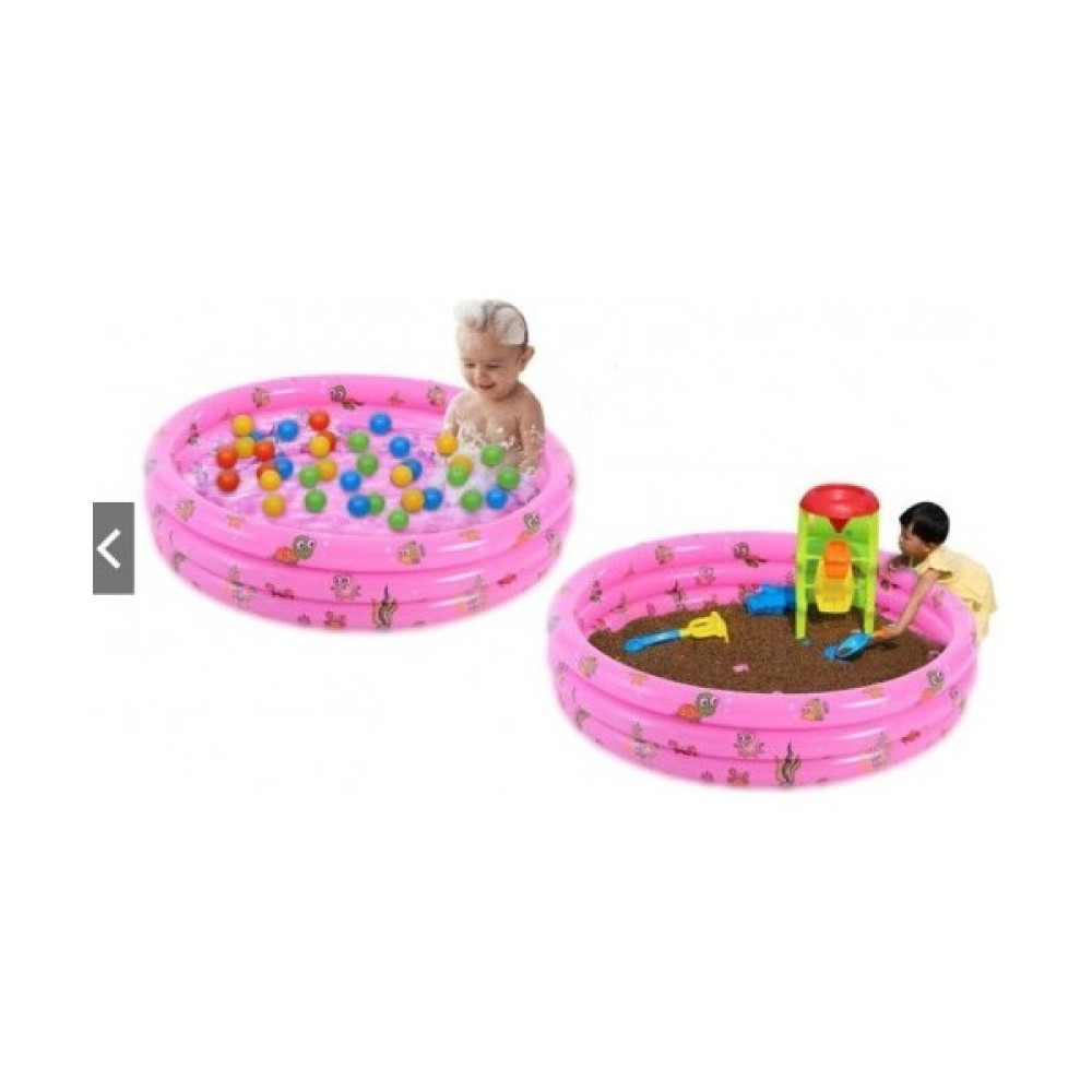 Oval Şişme Havuz Bebek Havuzu Şişme Çocuk Havuzu 100CM Pembe Şişme Su Ürünleri Fiyatı