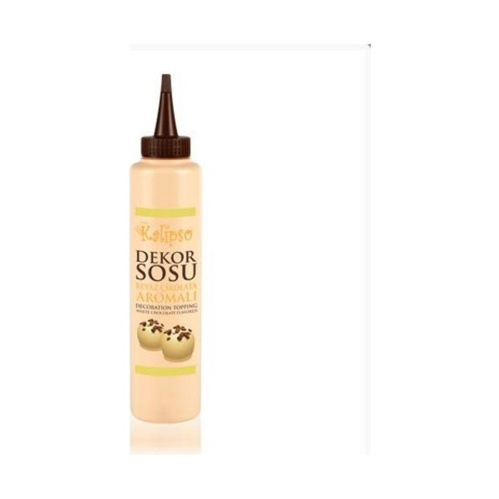 Ovalette Kalipso Beyaz Çikolata Aromalı Dekor Sosu (750 Gr) - 1 kg Diğer Fiyatı