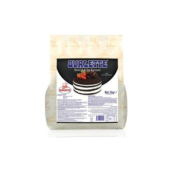 Ovalette Moist Kadife Kek Toz Karışımı (3 kg) - 3 kg Diğer Fiyatı