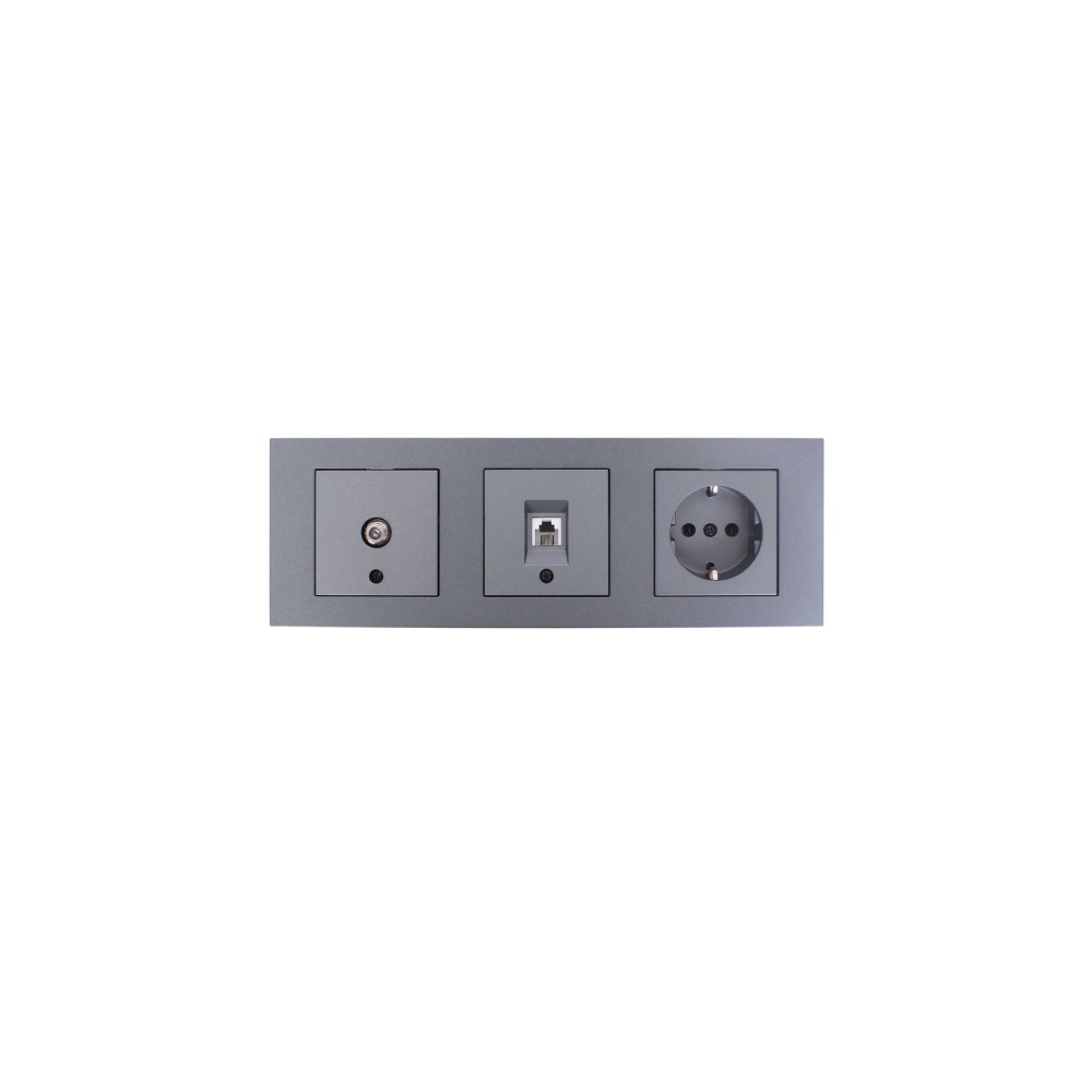 OVİVO Grano Füme Üçlü Set Elektrik ve Aydınlatma Fiyatı