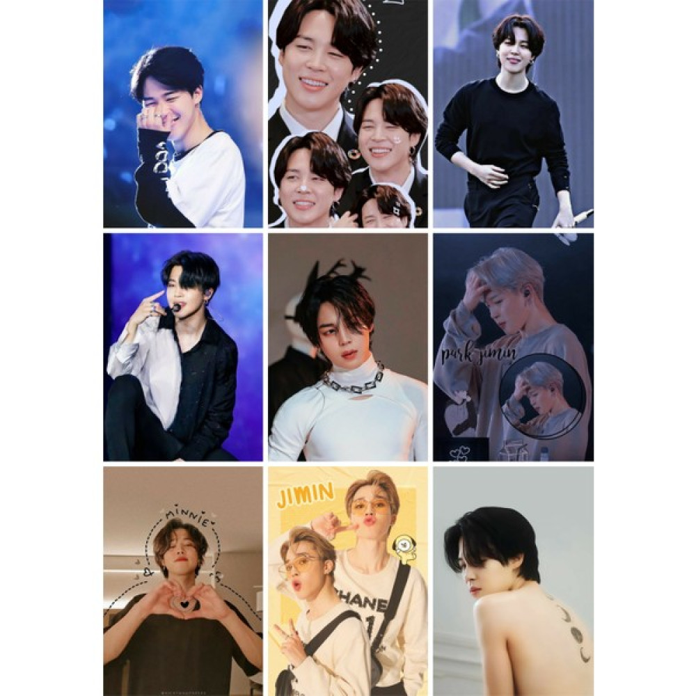 Owl Bag Bts - Jimin 1 No -Kpop- 9 Lu Fotokart Seti Defter & Kağıt Ürünleri Fiyatı