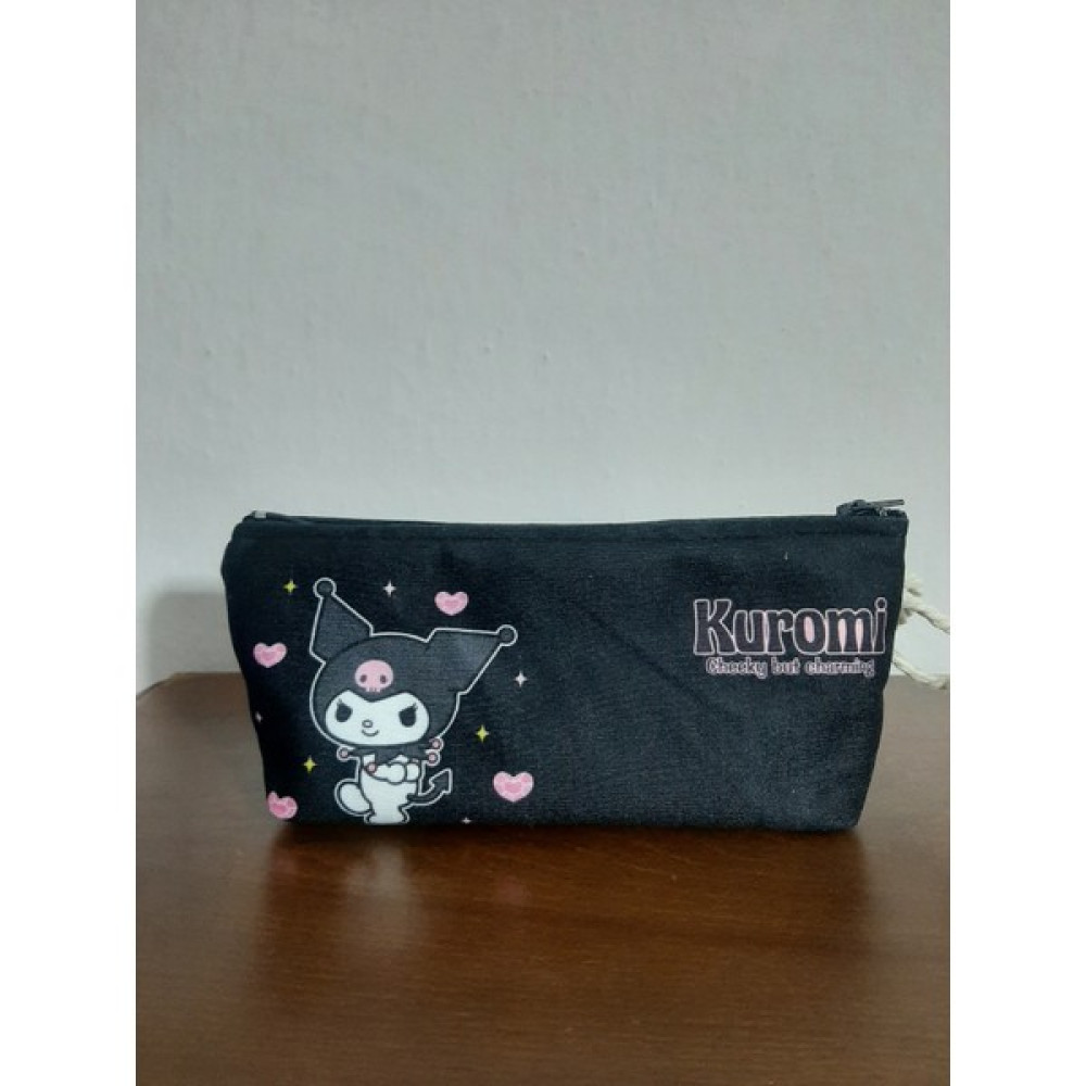 Owl Bag Kuromi - Cheeky But Charming Desenli Tasarım Kalemlik - Makyaj Çantası Kalemlik (Kalem Kutusu) Fiyatı