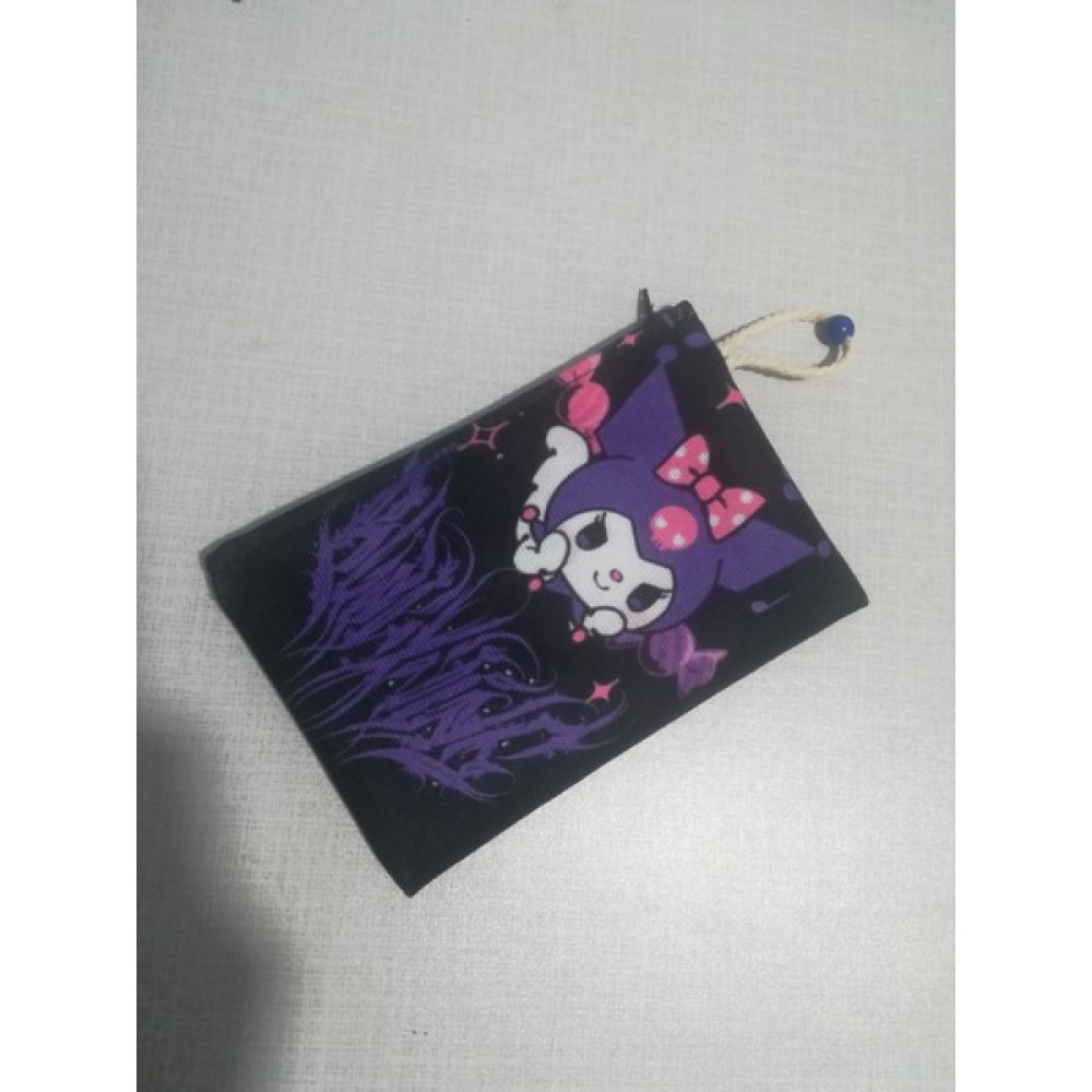 Owl Bag Kuromi Mor Desenli Tasarım Kalemlik-Cüzdan Kalemlik (Kalem Kutusu) Fiyatı