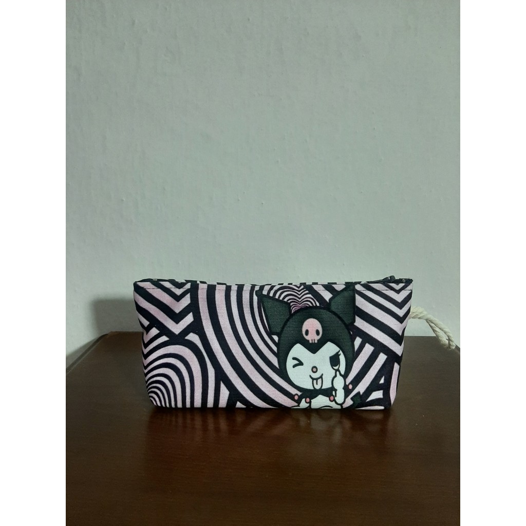Owl Bag Kuromi Sarmal Kalp Desenli Tasarım Kalemlik - Makyaj Çantası Kalem & Yazı Gereçleri Fiyatı