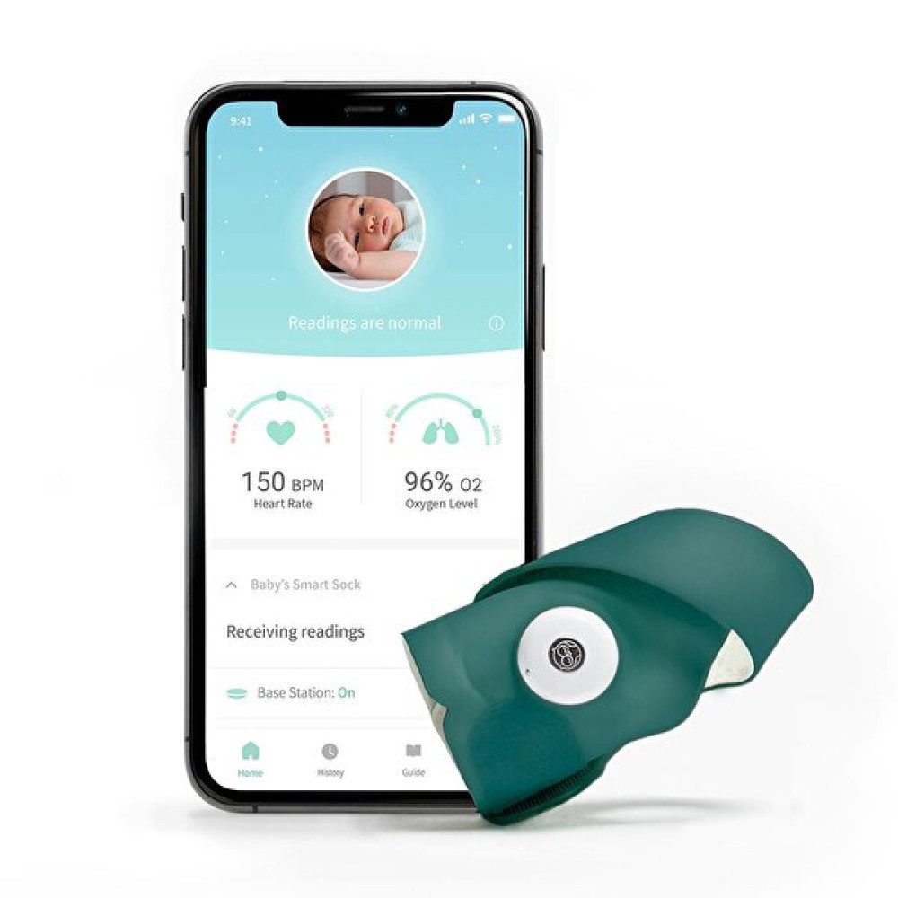 Owlet Smart Sock 3 Koyu Yeşil Akıllı Çorap Bebek Telsizi Fiyatı