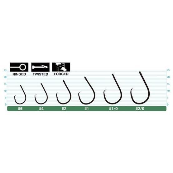 Owner 5185 Mosquito Circle Black Chrome Sinek İğne