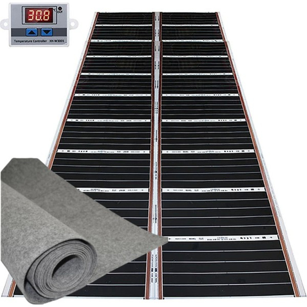 Oxa Halı Altı Karbon Isıtıcı Film Dijital Termostatli+Keceli - 160x275cm Isıtıcılar Fiyatı