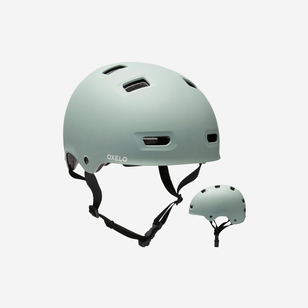 Oxelo Kask - Haki - Mf500 Paten Kaykay Scooter Fiyatı