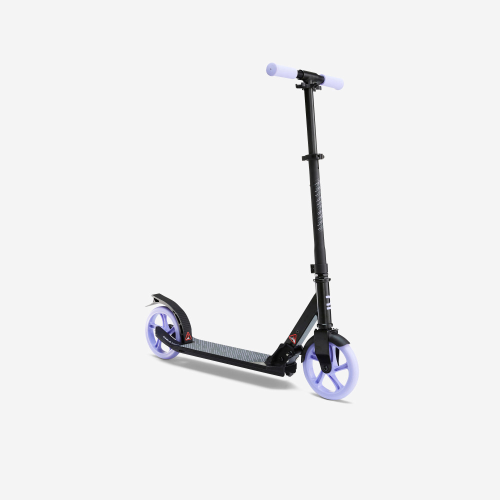 Oxelo Scooter - Park Ayaklı - Siyah/Lila - Mid 7 Scooter Fiyatı