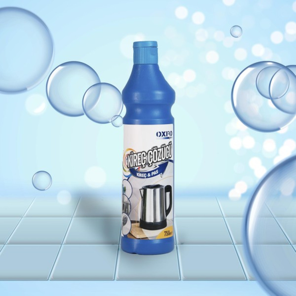 Oxfopro Kireç Çözücü Ekstra Güçlü Formüllü Kireç ve Pas Çözücü 0,75 ml - 750 ml Temizlik Malzemeleri Fiyatı