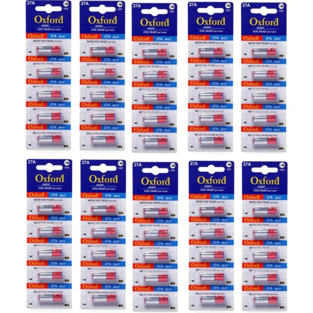 Oxford 27A MN27 V27A V27GA 12 Volt Alkalin Araç Kumanda ve Kapı Zili Pili 50’li Paket - 50 Adet Diğer Fiyatı
