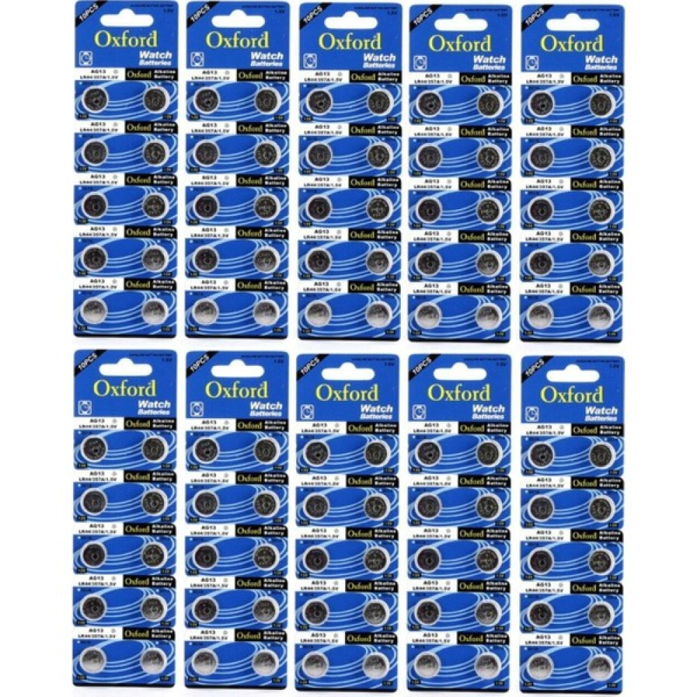Oxford Ag 13 LR44 Düğme Pil 10'lu 10 Paket Diğer Fiyatı