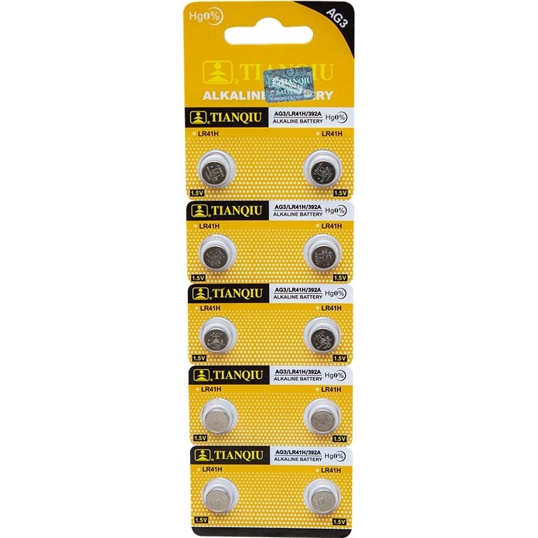 Oxford Ag3 LR41 Alkalin Saat Pili 10LU Paket * Tıanqıu Normal & Şarj Edilebilir Piller Fiyatı