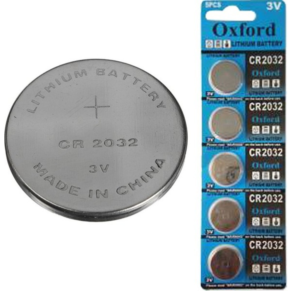 Oxford CR2032 3V Tartı Terazi Baskül Pili 5'li Blister Piller & Şarj Cihazları Fiyatı