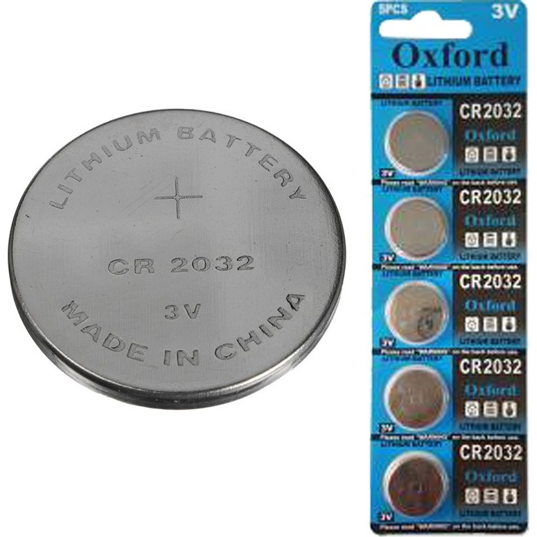 Oxford CR2032 Bmw Oto Kumanda Pili CR2032 3V Lityum Para Pil 5'li Blister TV Aksesuarları Fiyatı