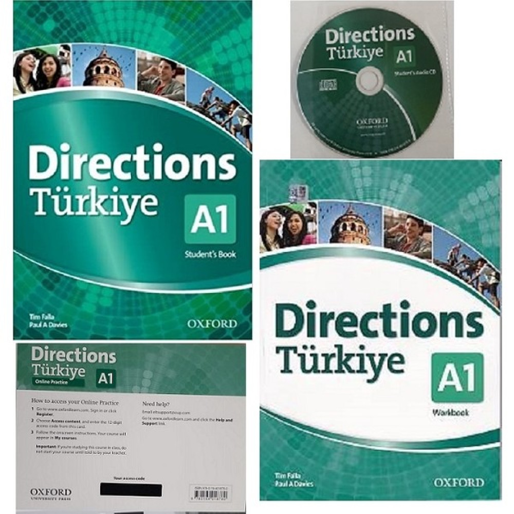 Oxford University Press Directions Türkiye A1 Student's Book + Workbook With Online Practice And Cd-Rom Yabancı Dil Öğretici Kitaplar ve Eğitim Setleri Fiyatı