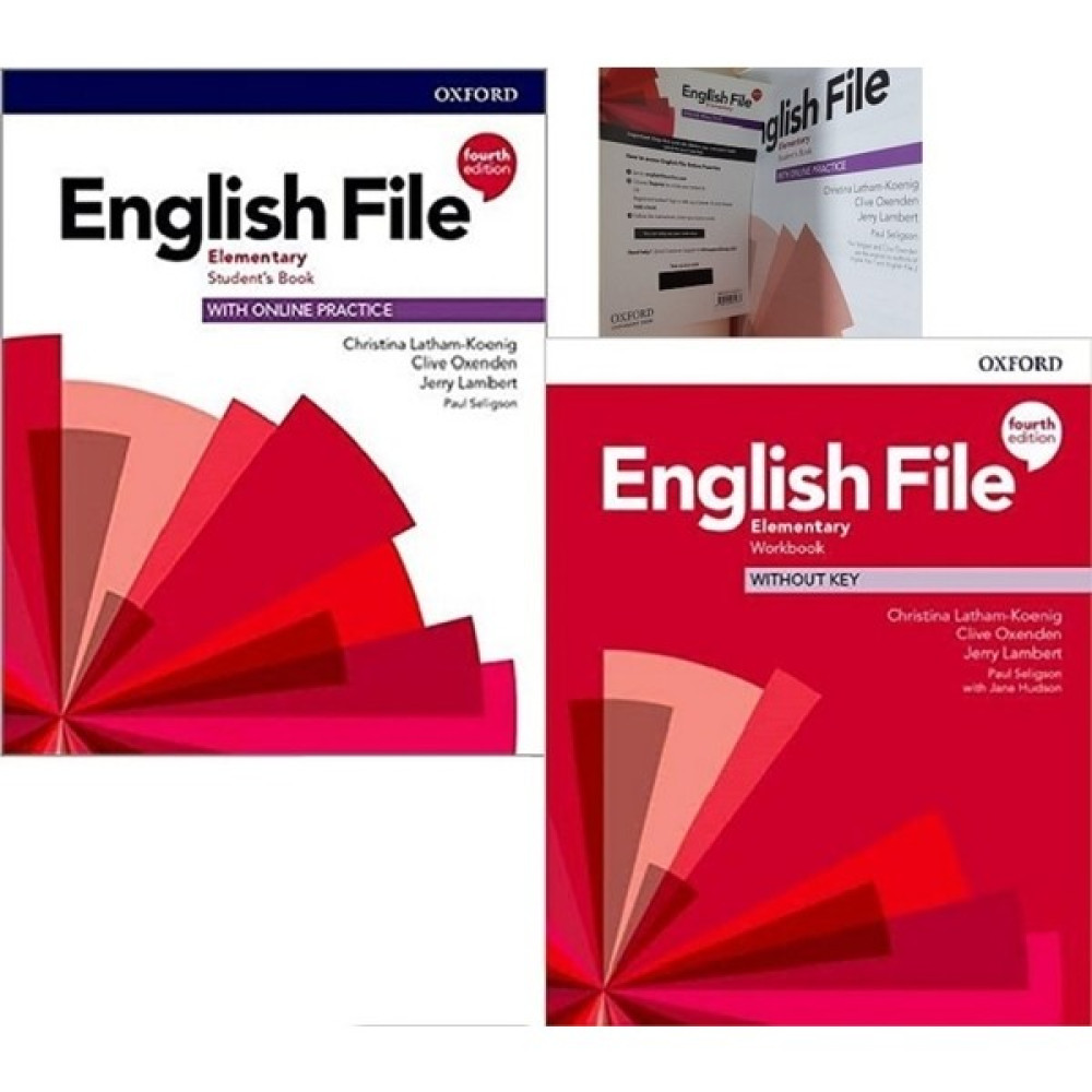 Oxford University Press English File Elementary Student's Book With Online Practice + Workbook Without Key Yabancı Dil Öğretici Kitaplar ve Eğitim Setleri Fiyatı