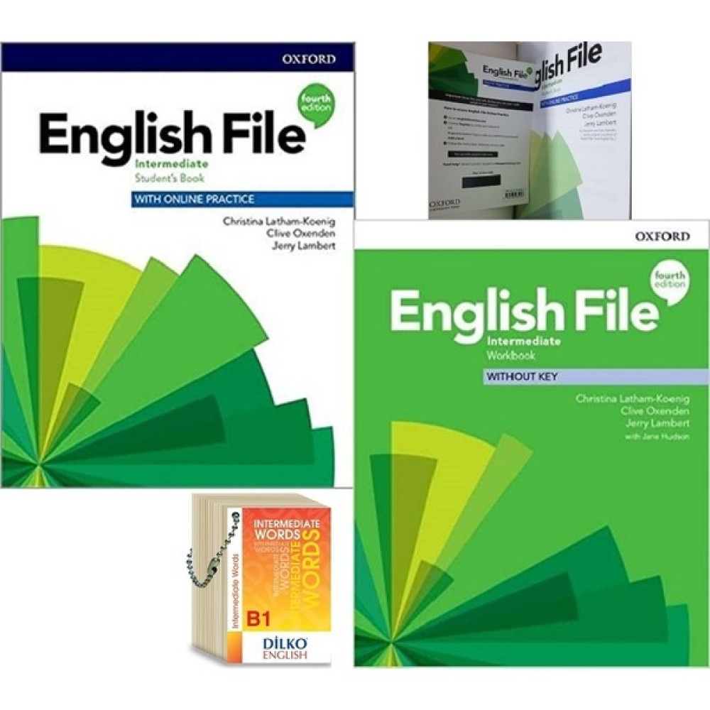 Oxford University Press English File Intermediate Kodlu Set Yabancı Dil Öğretici Kitaplar ve Eğitim Setleri Fiyatı