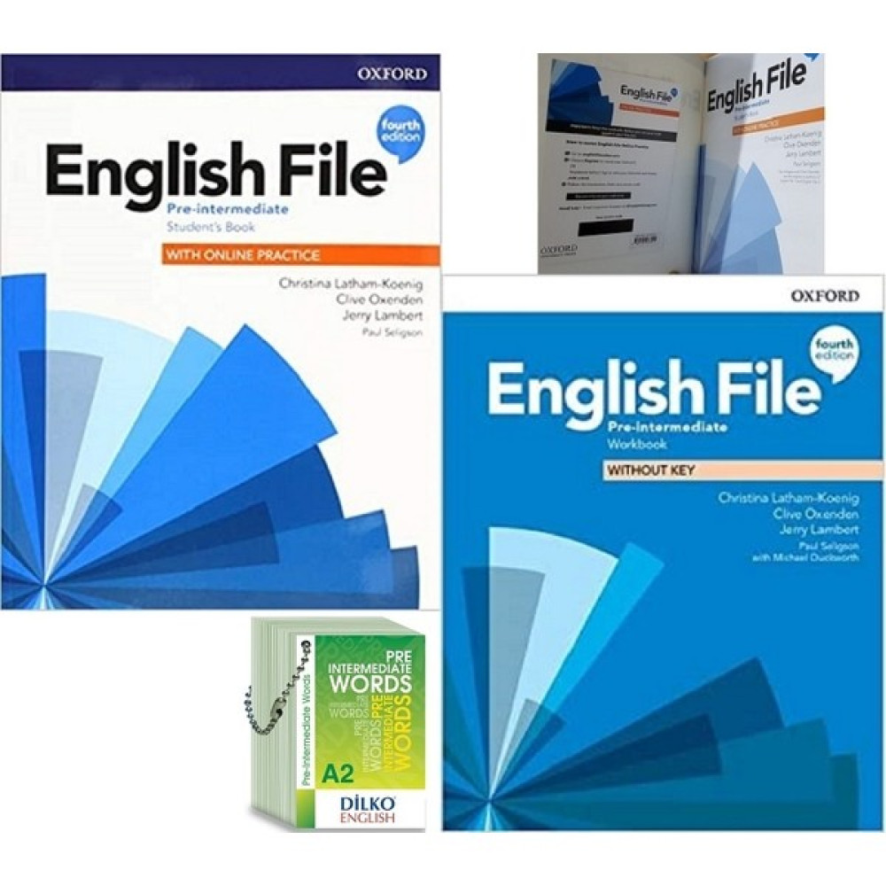 Oxford University Press English File Pre-Intermediate Kodlu Set Yabancı Dil Öğretici Kitaplar ve Eğitim Setleri Fiyatı