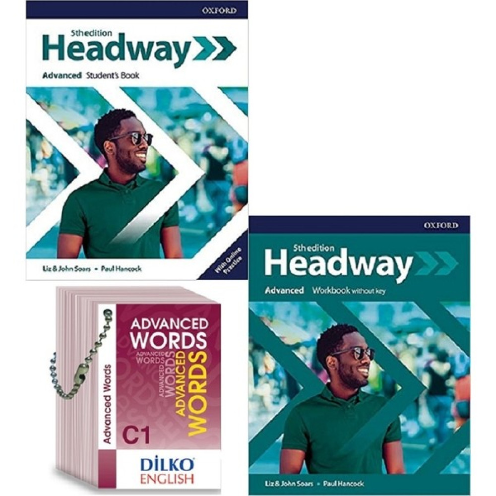 Oxford University Press Headway 5th Edition Advanced Kod'lu Set & Advanced Words (Kelime Kartı C1) Yabancı Dil Öğretici Kitaplar ve Eğitim Setleri Fiyatı
