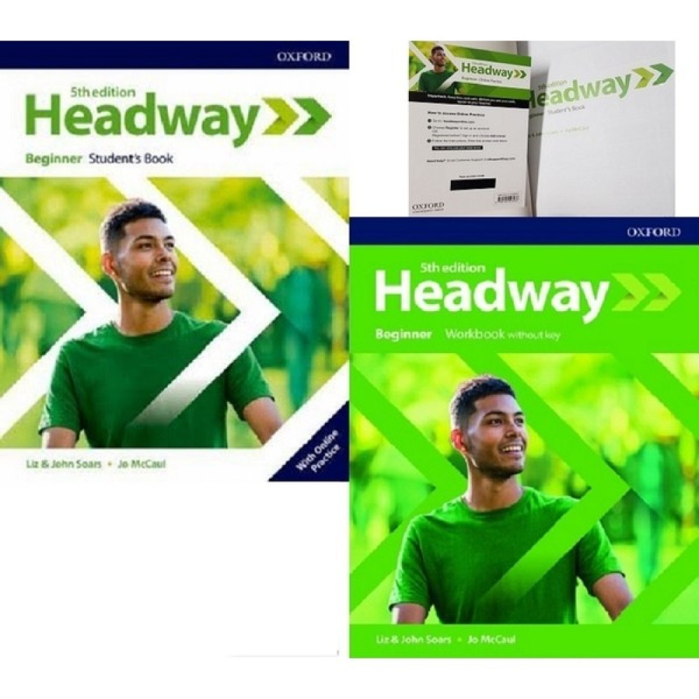 Oxford University Press Headway 5th Edition Beginner Students Book With Online Practice + Workbook Without Key Yabancı Dil Öğretici Kitaplar ve Eğitim Setleri Fiyatı