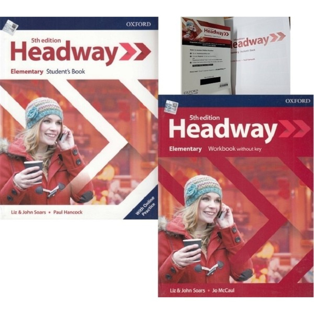 Oxford University Press Headway 5th Edition Elementary Student Book With Online Practice + Workbook Without Key Yabancı Dil Öğretici Kitaplar ve Eğitim Setleri Fiyatı