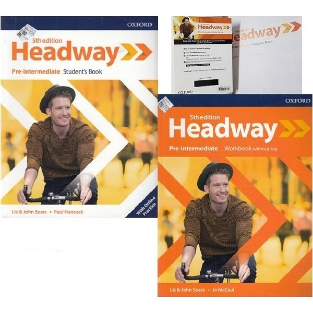 Oxford University Press Headway 5th Edition Pre-Intermediate Student's Book With Online Practice + Workbook Without Key Yabancı Dil Öğretici Kitaplar ve Eğitim Setleri Fiyatı