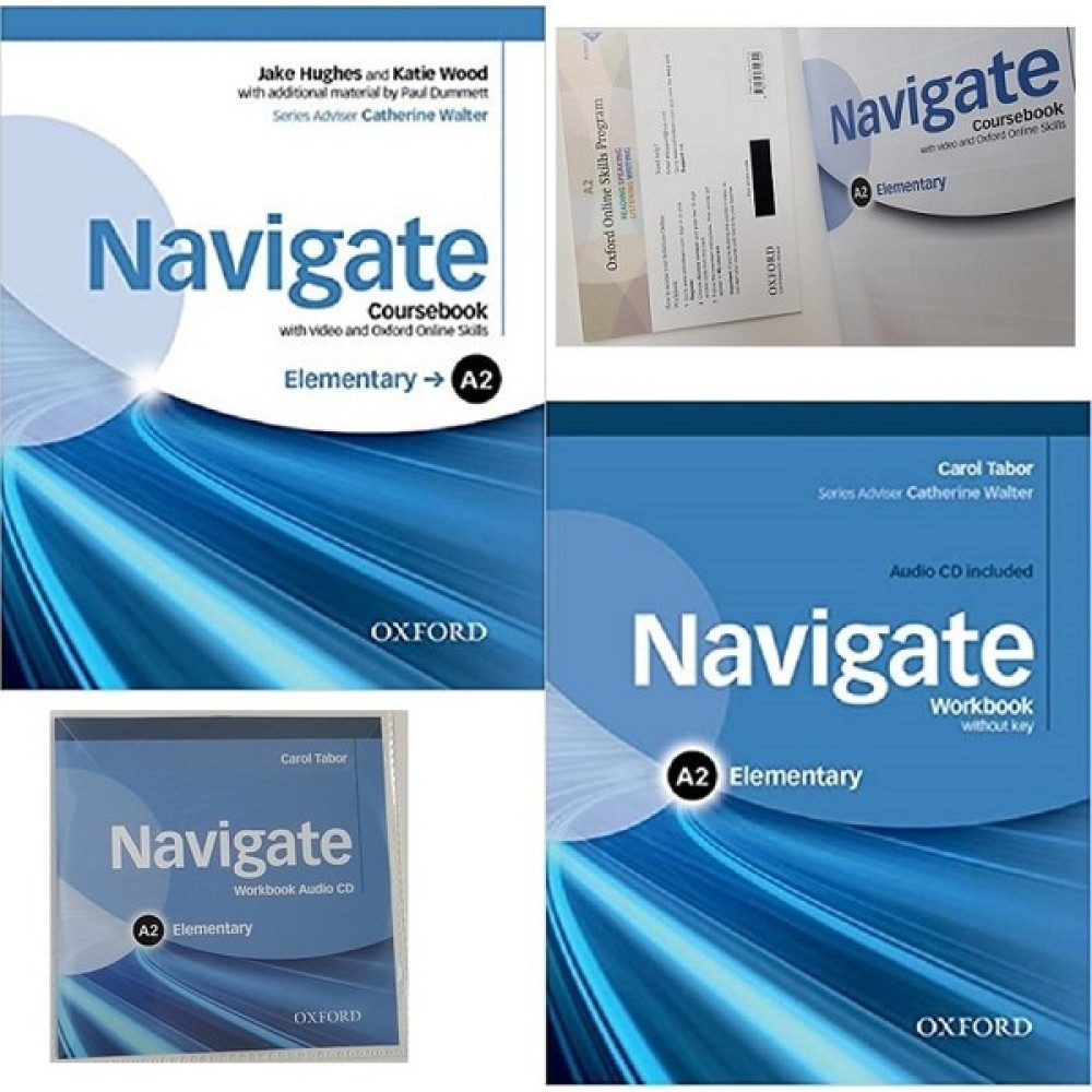 Oxford University Press Navigate - A2 - Elementary - Coursebook + Workbook + Online Skills Yabancı Dil Öğretici Kitaplar ve Eğitim Setleri Fiyatı