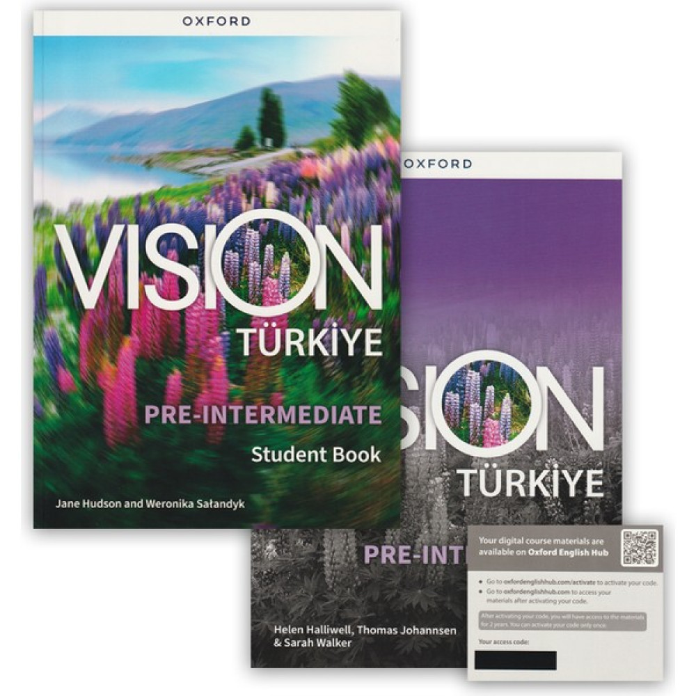 Oxford University Press Vision Türkiye Pre-Intermediate (Student's Book+Workbook+Online Practice Kod) Yabancı Dil Öğretici Kitaplar ve Eğitim Setleri Fiyatı