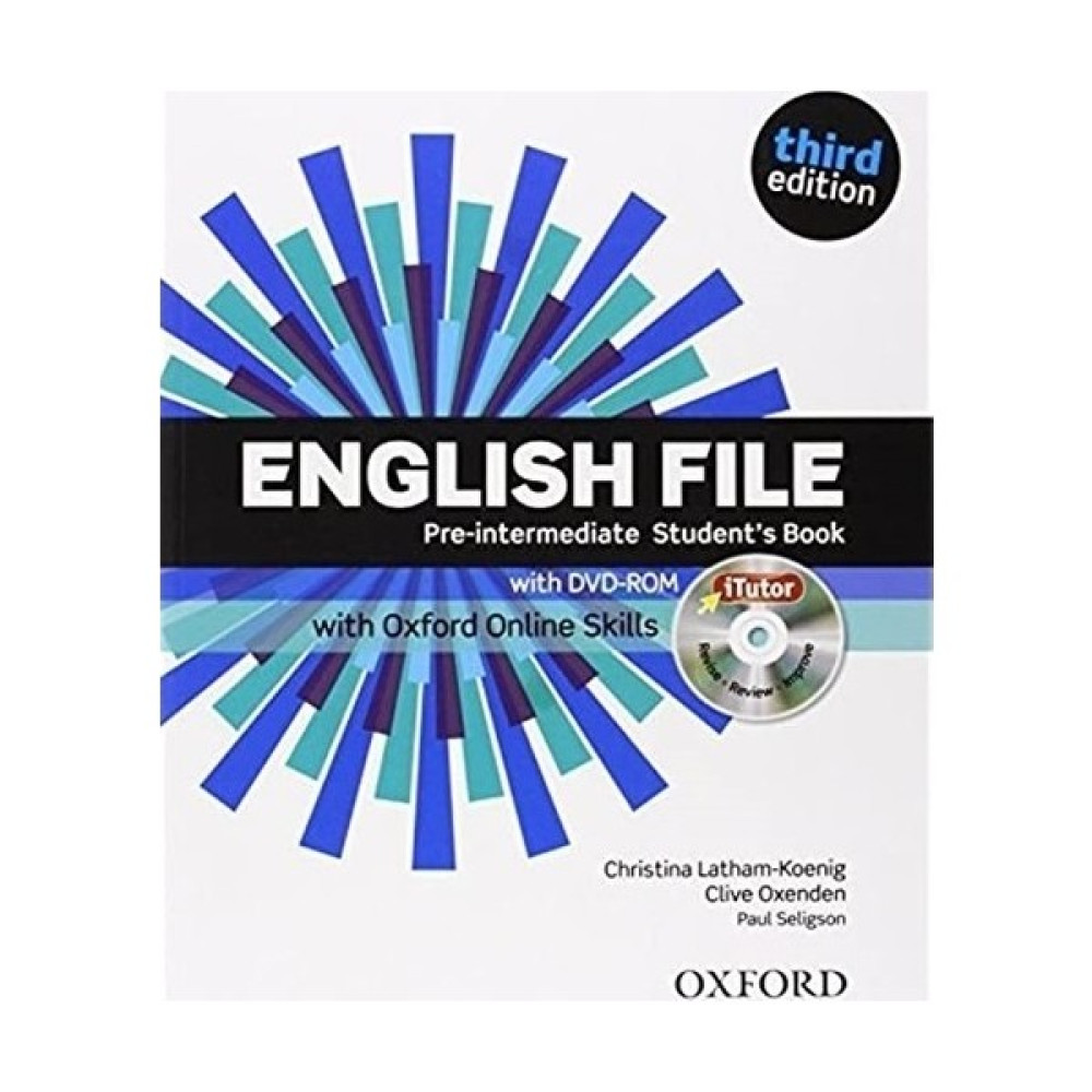 Oxford Yayınları English File Pre-Intermediate Students Book Workbook Third Edition Yabancı Dil Kitapları Fiyatı