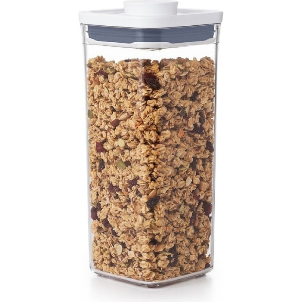 Oxo Pop Container Saklama Kabı Orta /Kısa Boy Kare 1, 6 L Saklama Kapları Fiyatı