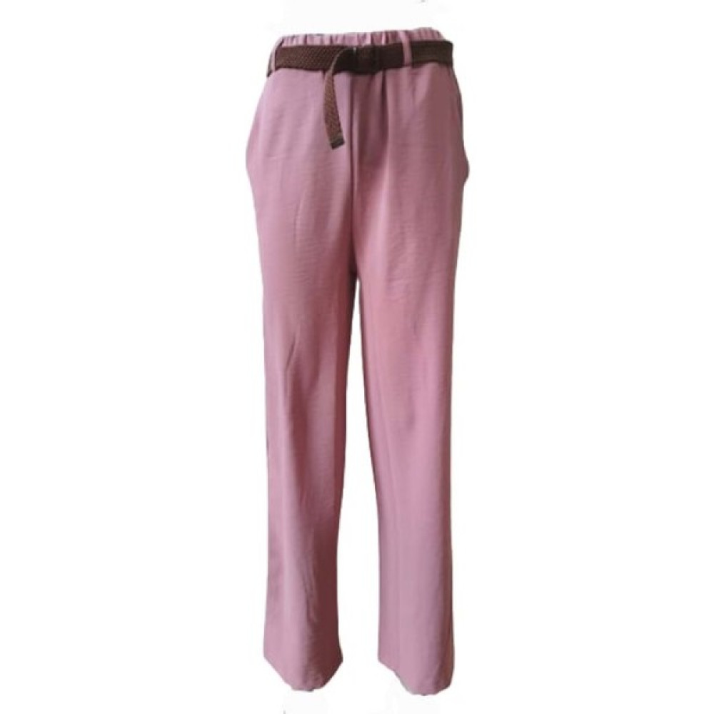 Oxp 0255 Kadın Hamur Keten Spor Lastikli Pantolon - Pembe - L Bayan Jeans / Kot Pantolon Fiyatı