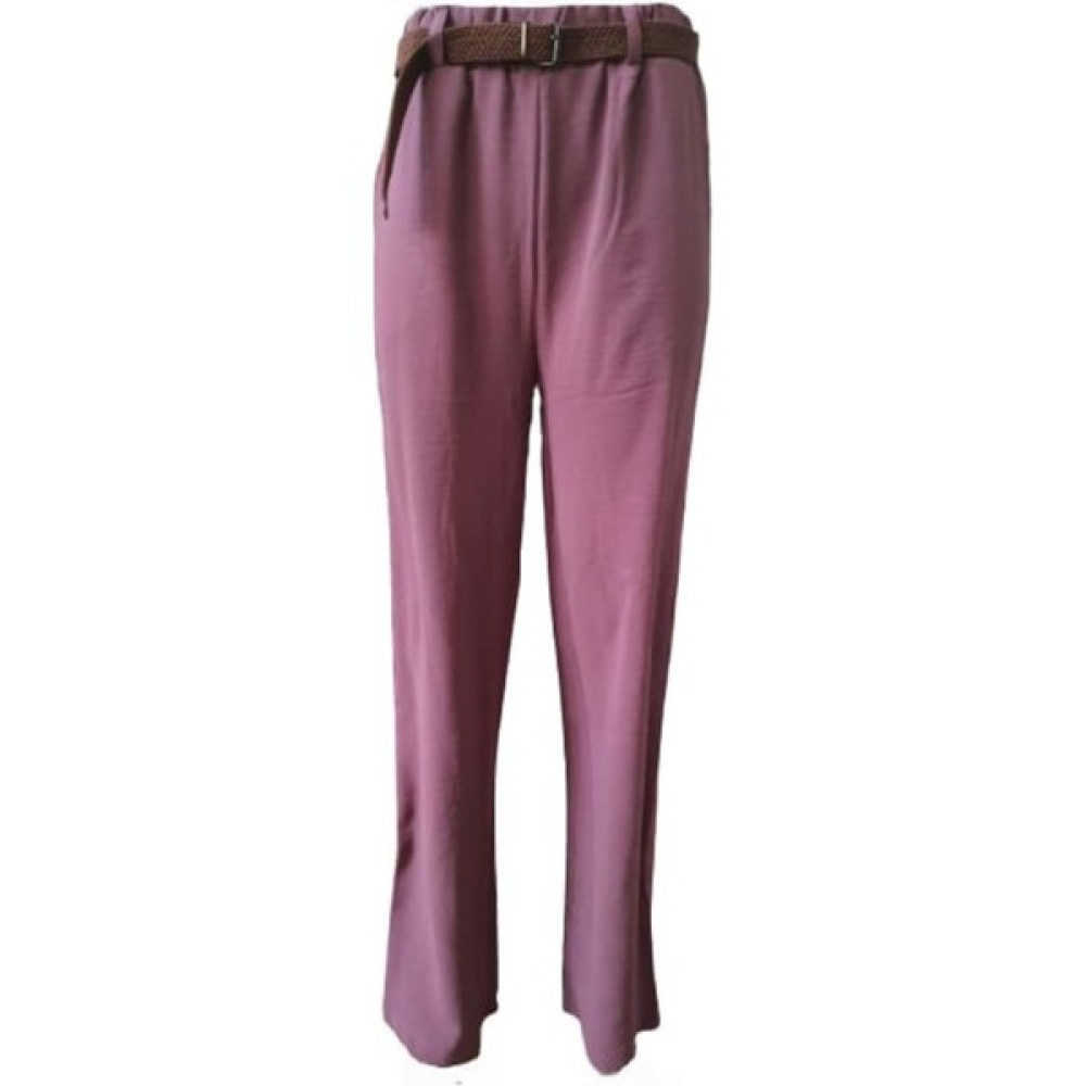 Oxp 0255 Kadın Hamur Keten Spor Lastikli Pantolon - Pudra - Xl Bayan Jeans / Kot Pantolon Fiyatı