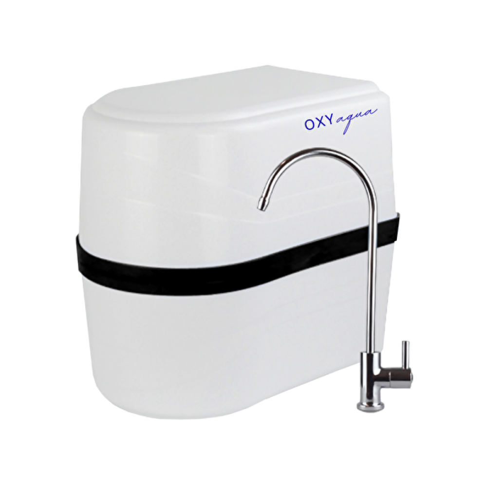 Oxygen Water 15-Whi̇te-Oxy 15 Aşamalı Ph Alkali Mineral ve Detoks Filtreli NSF Onaylı Çelik Su Tanklı Su Arıtma Cihazı Su Arıtma Cihazı Fiyatı