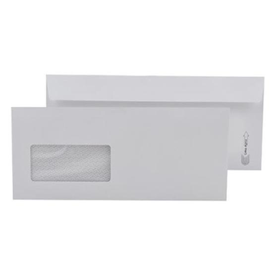 Oyal 10.5x24 Pencereli Silikonlu 90 gr 500 Adet Diplomat Zarf