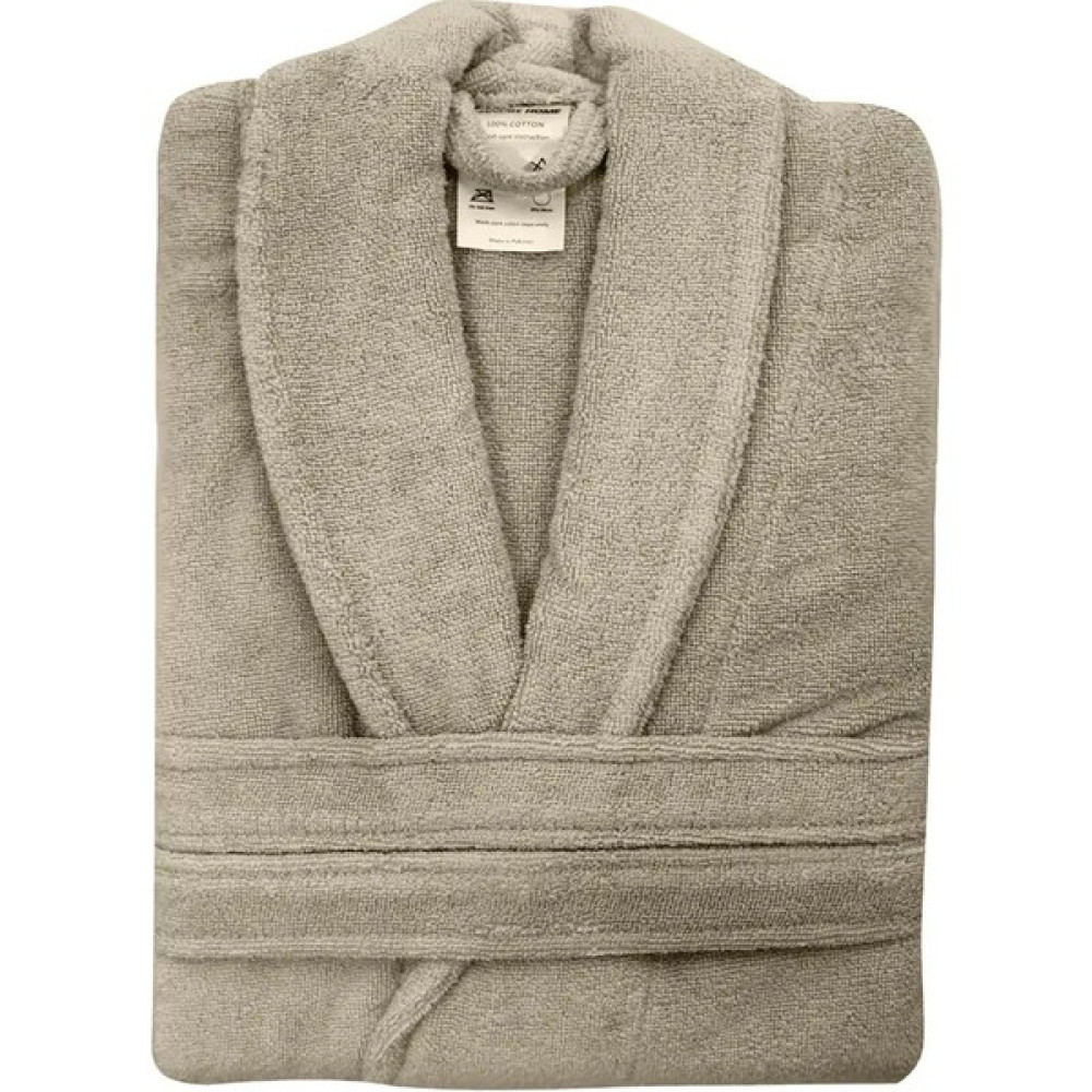 Oyalı Textile Organik Pamuk Bornoz Salyaka Bukle Antialerjik Soft Bonoz Hediyelik Günlük Ceyizlik Erkek Kadın - Cappuccino - M Bornoz Fiyatı